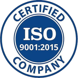 ISO 9001:2015 certified company